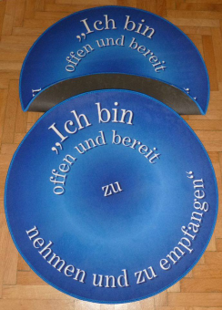 Power-Teppich BLAU